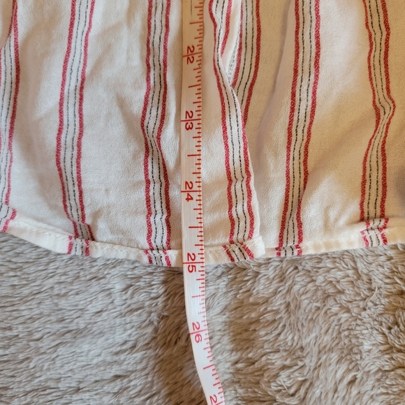 American Eagle Outfitters || vertical striped high-low skirt - Picture 8 of 11